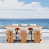 All-Weather Teak Woven Outdoor Dining Set KMD18002