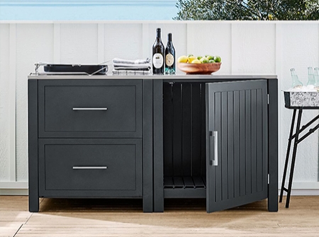 Aluminum Outdoor Kitchen Cabinets KMO1305