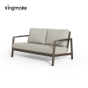 Cenxi Collection Aluminum White Two Seaters Sofa