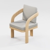 Luxury Teak Outdoor Chair KMD18016