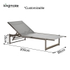 Niva Collection Outdoor Sun Lounger 