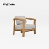 Luxury Teak Outdoor Sofa KM18038
