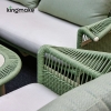 Contemporary Aluminum Woven Outdoor Sofa KM18022