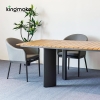 Modern Upholstered Rectangular Outdoor Dining Set KM18019