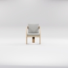 Luxury Teak Outdoor Chair KMD18016