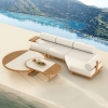 High-End Modular Teak Outdoor Sofa Set KMD18003