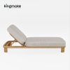 Luxury Teak Sun Lounger KM18042