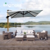 High-end Aluminum Cantilever Umbrellas KMS8601-2B-1