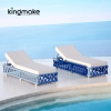 Blue EQ Rope Woven Sun Lounger KMD18005