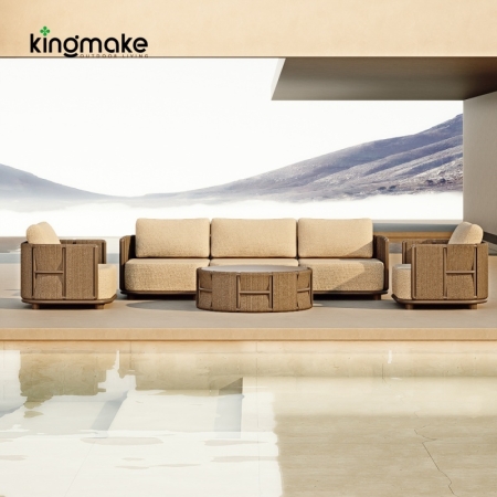 High-end Aluminum Outdoor Sofa Set KMD18010