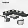 minilalist vita corner collection modular sofa set