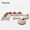 Duvo Collection Aluminum Modular Outdoor Sofa