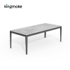 Rope Weave Aluminum Outdoor Dining Set