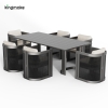 high-end aluminum capri collection dining set