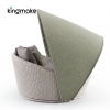 Orbit Round Outdoor Daybed with Rotatable Canopy