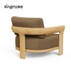 Natural Teak Tider Collection Outdoor Sofa KM18036