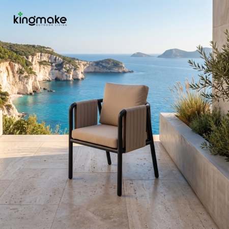 High-end Aluminum Outdoor Chair KMD18010