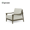 Modern Aged Teak Kael Collection Outdoor Sofa KMD18027