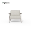 Cenxi Collection Aluminum White Outdoor Single Sofa
