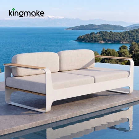 Alpha Collection Luxury Two-Seater Sofa