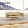 Modern Aluminum Woven Outdoor Swing Chair KMD18010