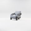 Modern Aluminum Pipeline Collection Single Sofa KM18015