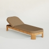 Luxury Teak Outdoor Sun Loungers KMD18009
