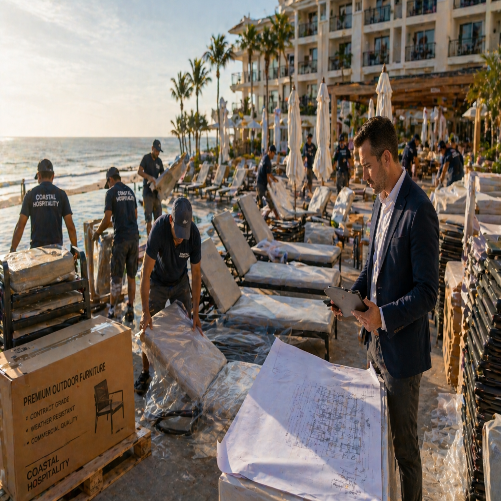 Quick Ship Outdoor Furniture: When It's the Right Choice for Commercial Projects