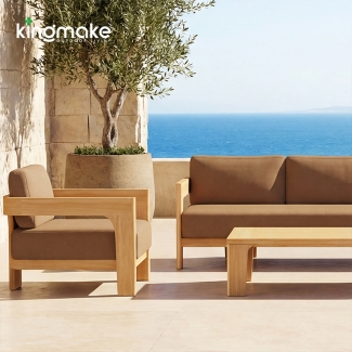 luxury teak malta collection sofa 
