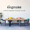 Modern Upholstered Rectangular Outdoor Dining Set KM18019