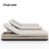 Laguna Collection Aluminum Sun Lounger With Hand-Woven Rope