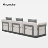Layva Collection Outdoor Three-Seat Sofa