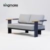 Aluminum Rope Woven Outdoor Sofa KMD18001