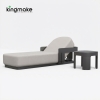 modern aluminum neo collection sun lounger km18026