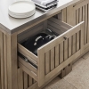 Premium Solid Teak Outdoor Kitchen Cabinets KMO1510