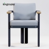 Modern Aluminum Rope Woven Garden Chair KMD18001
