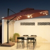 High-end Aluminum Cantilever Umbrellas KM8204