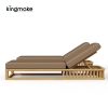 maui colletion high-end teak sun lounger
