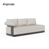Modern Aluminum L-Shape Outdoor Sectional Sofa – Mali Collection