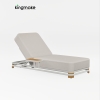 High-End Aluminum Sun Lounger KM18037