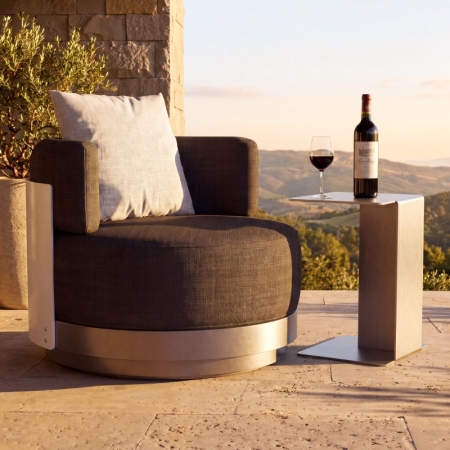 minilalist vita corner collection swivel sofa 