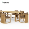 maui colletion high-end teak dining set