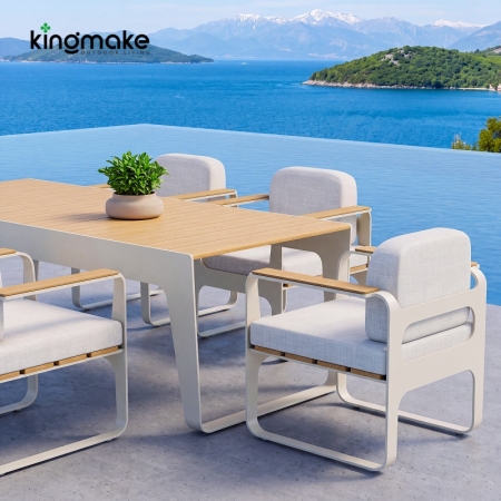 Alpha Collection Luxury Restaurant Dining Table Set 
