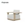 Modern Teak Outdoor Single Sofa KM18038