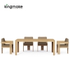 Modern Teak Neo Collection Outdoor Dining Set KMD18026-T
