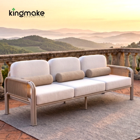 M.Y. Collection Outdoor Three Seater Sofa