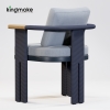Modern Aluminum Rope Woven Garden Chair KMD18001