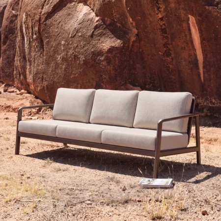 Cenxi Collection Aluminum Three Seaters Sofa