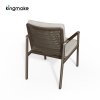 Cenxi Collection Aluminum Bronze Outdoor Dining Set