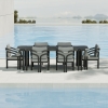 Modern Aluminum Pipeline Collection Dining Set KM18015